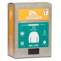 Men's Colosseum Level 3.0 Midweight Base Layer Shirt -The North Face Shop 19185014771 2