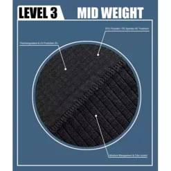 Men's Colosseum Level 3.0 Midweight Base Layer Shirt -The North Face Shop 19185014771 3