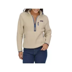 Women's Patagonia Retro Pile Fleece Marsupial 1/4 Zip