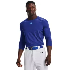 Men's Under Armour Iso-Chill 3/4 Sleeve Baseball Shirt -The North Face Shop 19451225880 2