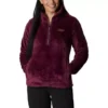 Women's Columbia Fireside Quarter Zip Sherpa Top -The North Face Shop 19489572650