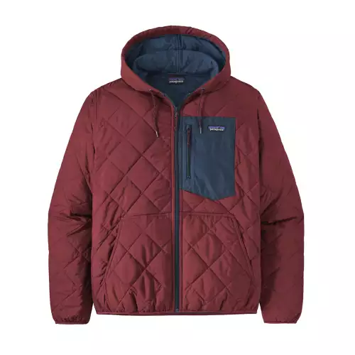 Men's Patagonia Diamond Quilted Bomber Hooded Jacket 3 Men's Patagonia Diamond Quilted Bomber Hooded Jacket