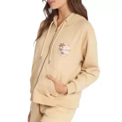 Women's Roxy Evening Hike Full Zip Hoodie 5 Women's Roxy Evening Hike Full Zip Hoodie -The North Face Shop 19571846971 1