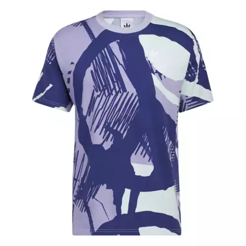 Men's Adidas Adiplay Allover Print Short Sleeve T-Shirt 3 Men's Adidas Adiplay Allover Print Short Sleeve T-Shirt