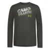 Boys' Under Armour Camo Season Long Sleeve Shirt -The North Face Shop 19595873652