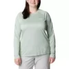 Women's Columbia Plus Size PFG Tidal Heather Long Sleeve Shirt -The North Face Shop 19597864418