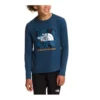 Boys' The North Face Long Sleeve Graphic T-Shirt -The North Face Shop 19601344127