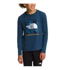 Boys' The North Face Long Sleeve Graphic T-Shirt