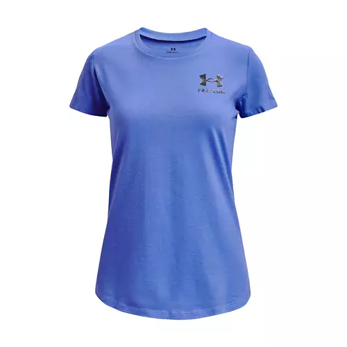 Girls' Under Armour Freedom Flag Foil T-Shirt 3 Girls' Under Armour Freedom Flag Foil T-Shirt