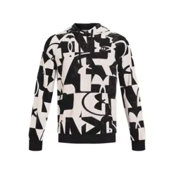 Men's Under Armour Fleece Macro Branded Hoodie