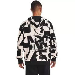 Men's Under Armour Fleece Macro Branded Hoodie -The North Face Shop 19603960069 3