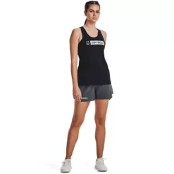 Women's Under Armour Softball Wordmark Bar Tank -The North Face Shop 19603978286 4