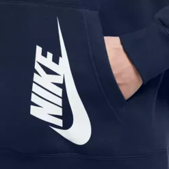 Men's Nike Club Fleece Plus Brshed-Back Hoodie 7 Men's Nike Club Fleece Plus Brshed-Back Hoodie -The North Face Shop 19615197361 2