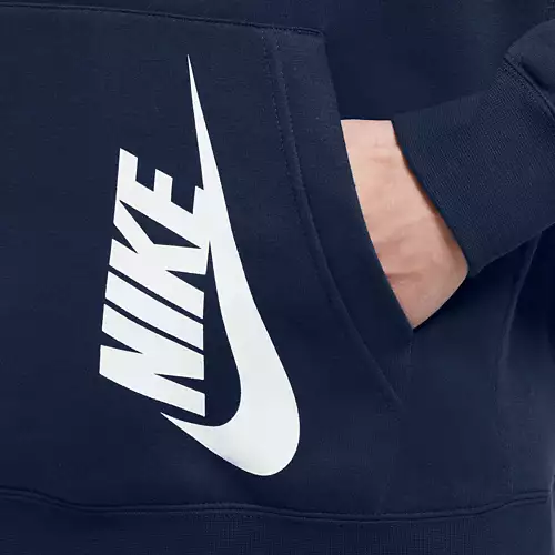 Men's Nike Club Fleece Plus Brshed-Back Hoodie 5 Men's Nike Club Fleece Plus Brshed-Back Hoodie - Image 3