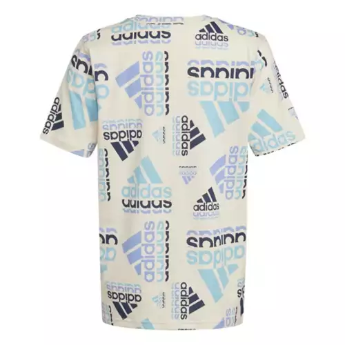 Boys' Adidas Brand Love Echo Short Sleeve T-Shirt 4 Boys' Adidas Brand Love Echo Short Sleeve T-Shirt - Image 2