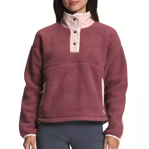 Women's The North Face Cragmont Fleece Color Block 1/4 Snap 3 Women's The North Face Cragmont Fleece Color Block 1/4 Snap