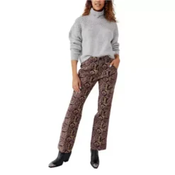 Women's Free People Walker Relaxed Jacquard Pants -The North Face Shop 19679019856 4