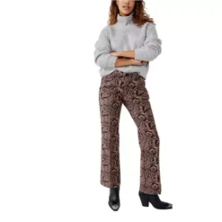 Women's Free People Walker Relaxed Jacquard Pants -The North Face Shop 19679019856 5