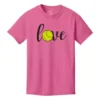 Girls' Range Softball Love T-Shirt 1 Girls' Range Softball Love T-Shirt -The North Face Shop 40800071709