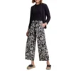 Women's Tribal Printed Pull-On Belted Pants