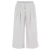Women's Tribal Button Front Palazzo Pants