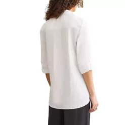 Women's Tribal Roll-Up Sleeves Button-Up T-Shirt -The North Face Shop 66562473737 1