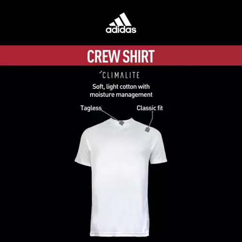 Men's Adidas 3 Pack Comfort T-Shirt 8 Men's Adidas 3 Pack Comfort T-Shirt - Image 6