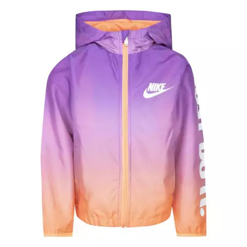 Girls' Nike Printed "Just Do It" Windrunner Jacket 7 Girls' Nike Printed "Just Do It" Windrunner Jacket - Image 5