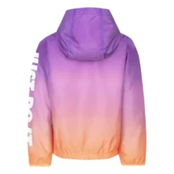 Girls' Nike Printed "Just Do It" Windrunner Jacket 18 Girls' Nike Printed "Just Do It" Windrunner Jacket -The North Face Shop 80742176718 3