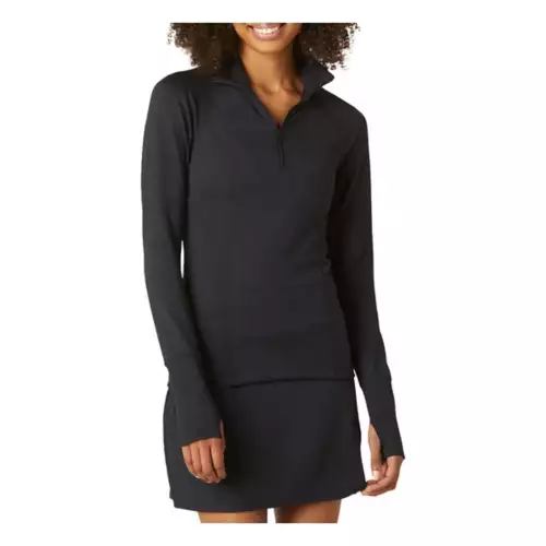 Women's Beyond Yoga Heather Rib Take A Hike Zip Pullover 3 Women's Beyond Yoga Heather Rib Take A Hike Zip Pullover